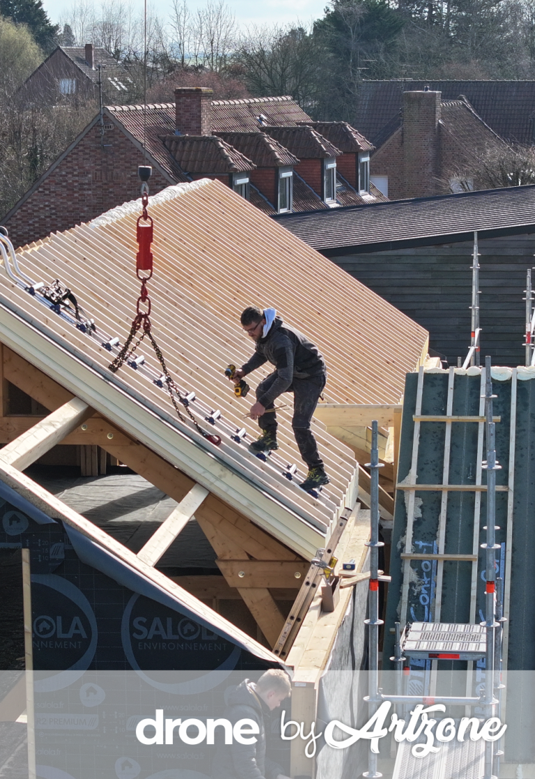 Vidéo drone SOPREMA Pannotec Confort Volige RB - Art Zone 🚀