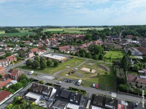 Reportage aménagement parc public collectivités Nouveau parc à Avelin – Rue d’Antroeuilles