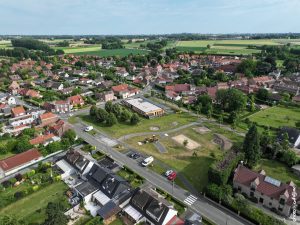 Reportage aménagement parc public collectivités Nouveau parc à Avelin – Rue d’Antroeuilles