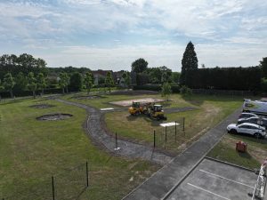 Reportage aménagement parc public collectivités Nouveau parc à Avelin – Rue d’Antroeuilles