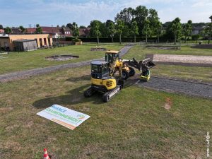 Reportage aménagement parc public collectivités Nouveau parc à Avelin – Rue d’Antroeuilles