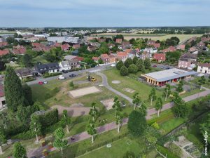 Reportage aménagement parc public collectivités Nouveau parc à Avelin – Rue d’Antroeuilles