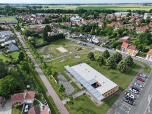 Reportage aménagement parc public collectivités Nouveau parc à Avelin – Rue d’Antroeuilles