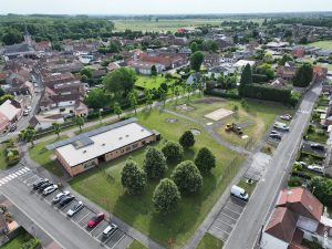 Reportage aménagement parc public collectivités Nouveau parc à Avelin – Rue d’Antroeuilles