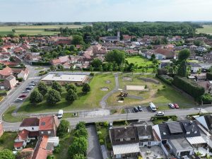 Reportage aménagement parc public collectivités Nouveau parc à Avelin – Rue d’Antroeuilles
