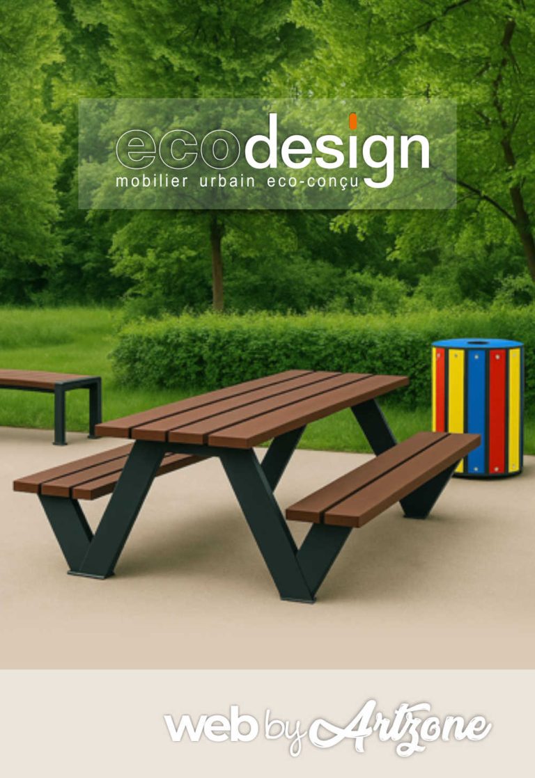 Marketing digital - Ecodesign - mobilier urbain