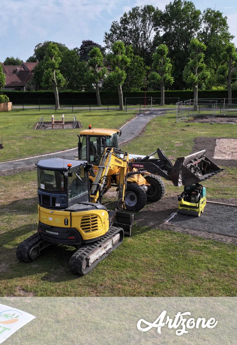 parc de jeu Avelin reportage aménagement parc public collectivités