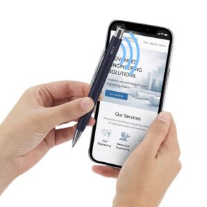 Stylo NFC personnalisé objet publicitaire pour entreprise