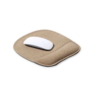 tapis de souris ergonomique personnalisé-beige